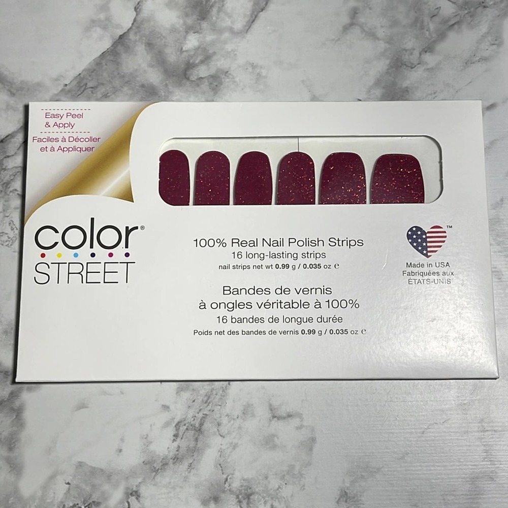 Color Street All Fired Up Nail Strips NWT
